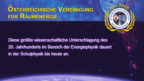 Osterreichische Vereinigung Raumenergie Existenz Nachhaltigen Energie