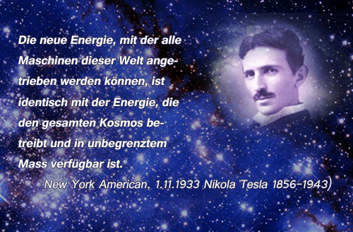 Neue Energie Nikola Tesla